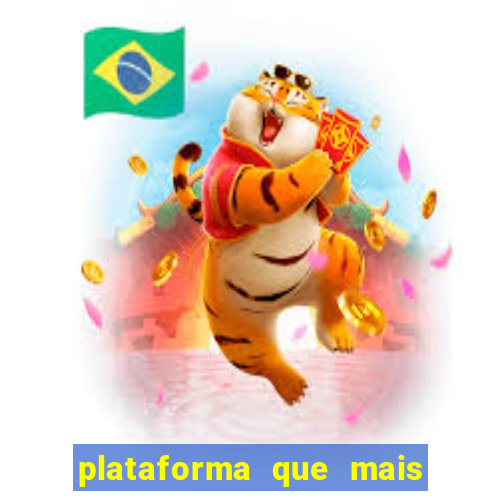 plataforma que mais paga no fortune tiger